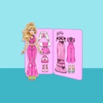 Logo of DIY Paper Doll Dress Up android Application 