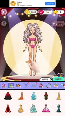 DIY Paper Doll Dress Up android App screenshot 11